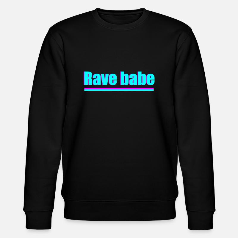 Rave babe - Sweat bio CHANGER Stanley/Stella Unisexe - noir