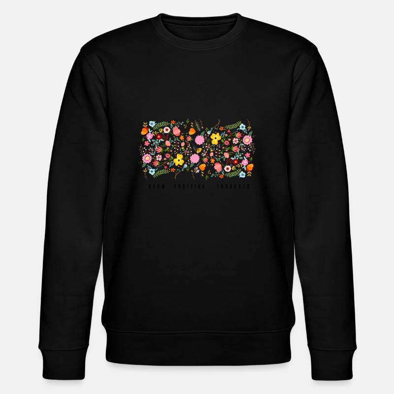 Grow positive thoughts - Sweat bio CHANGER Stanley/Stella Unisexe - noir