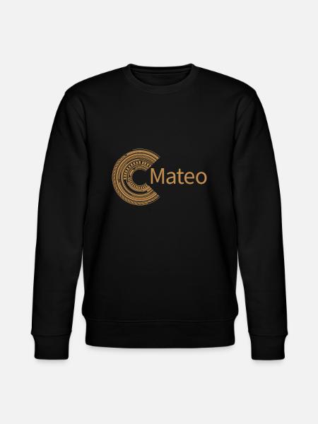 For Mateo - Stanley/Stella CHANGER Unisex Organic Sweatshirt - black