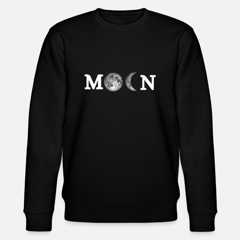 Moon-cadeau original lune - Sweat bio CHANGER Stanley/Stella Unisexe - noir