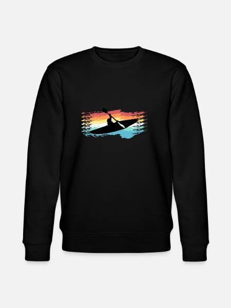 Kayak - Stanley/Stella Unisex Bio-Sweatshirt CHANGER  - Schwarz