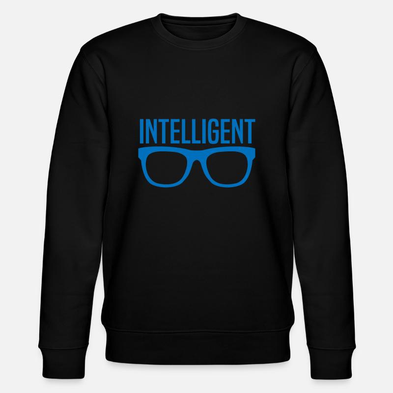 Intelligenter Junge oder Mädchen - Stanley/Stella Unisex Bio-Sweatshirt CHANGER  - Schwarz