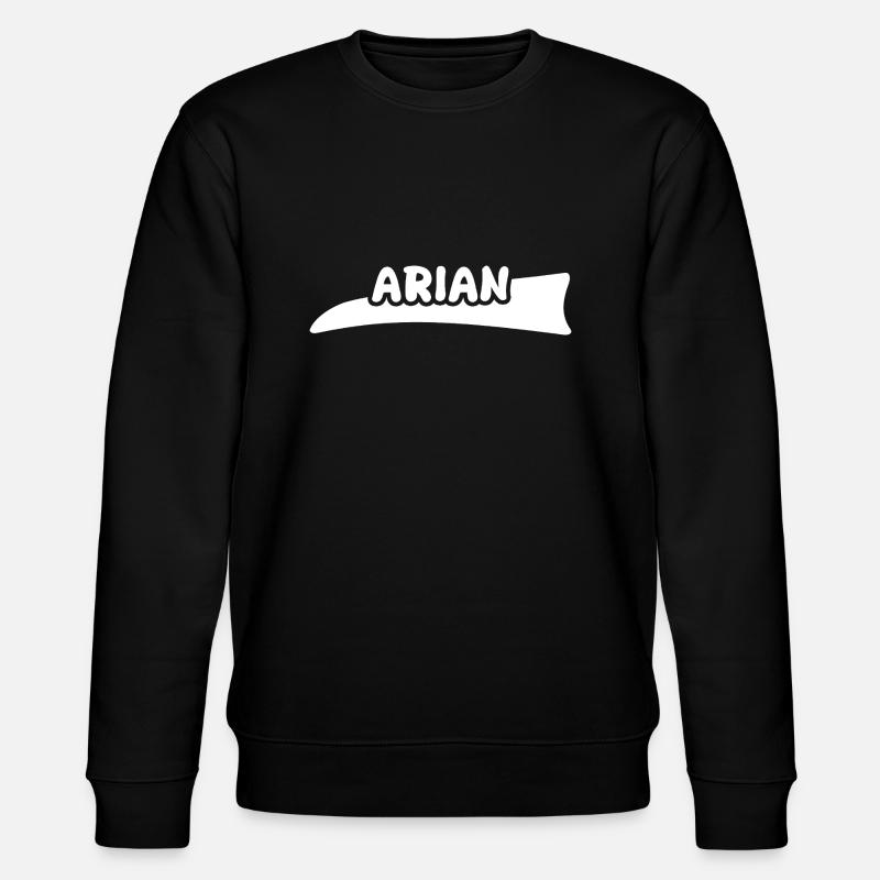 Arian - Stanley/Stella Unisex Bio-Sweatshirt CHANGER  - Schwarz