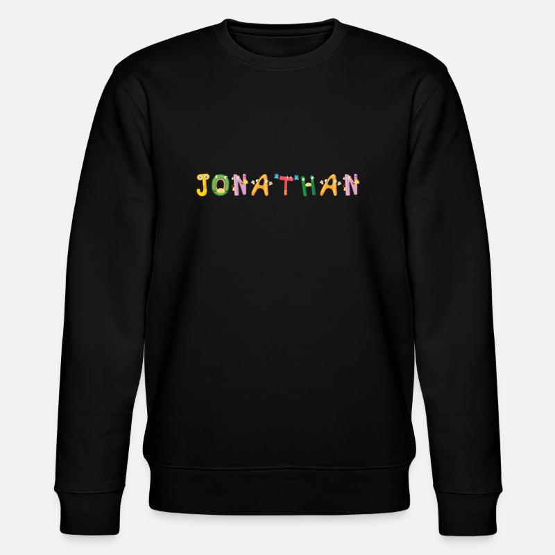Jonathan - Stanley/Stella Unisex Bio-Sweatshirt CHANGER  - Schwarz