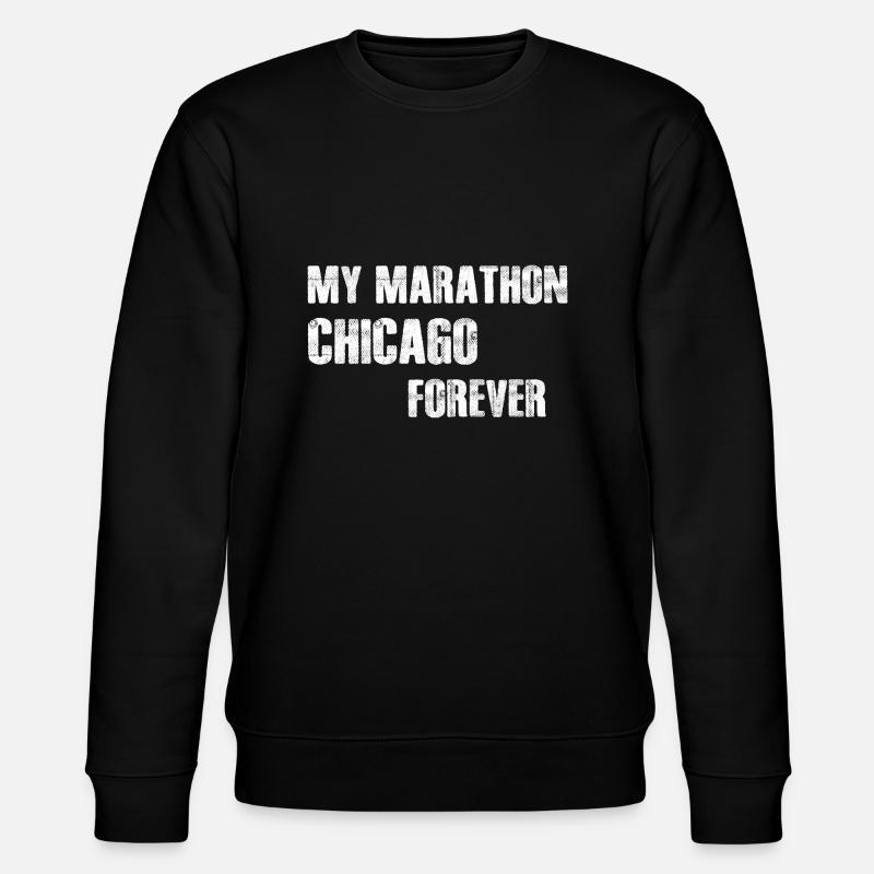 Triathlon Natation Vélo Run Marathon - Sweat bio CHANGER Stanley/Stella Unisexe - noir
