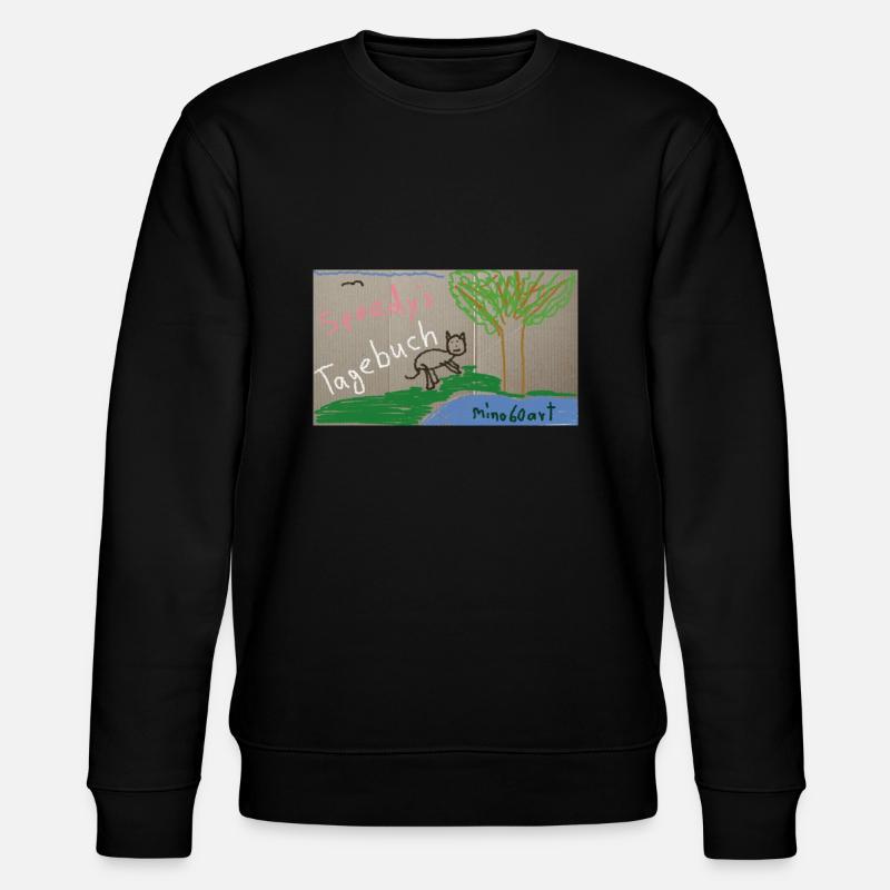 Speedy's Diary - Stanley/Stella CHANGER Unisex Organic Sweatshirt - black