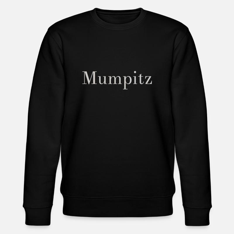 Mumpitz - Stanley/Stella Unisex Bio-Sweatshirt CHANGER  - Schwarz