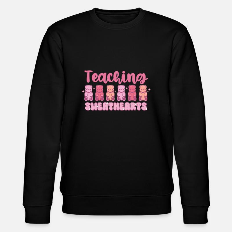 Teaching Sweethearts - Stanley/Stella Unisex Bio-Sweatshirt CHANGER  - Schwarz