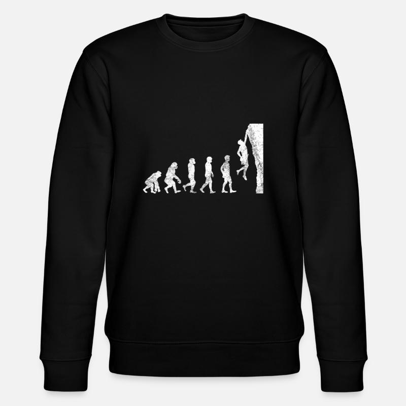 Escalade en bloc escalade - Sweat bio CHANGER Stanley/Stella Unisexe - noir