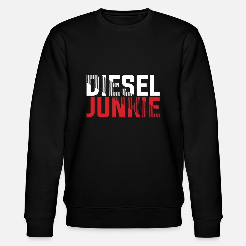 Diesel Junkie - Stanley/Stella Unisex Bio-Sweatshirt CHANGER  - Schwarz