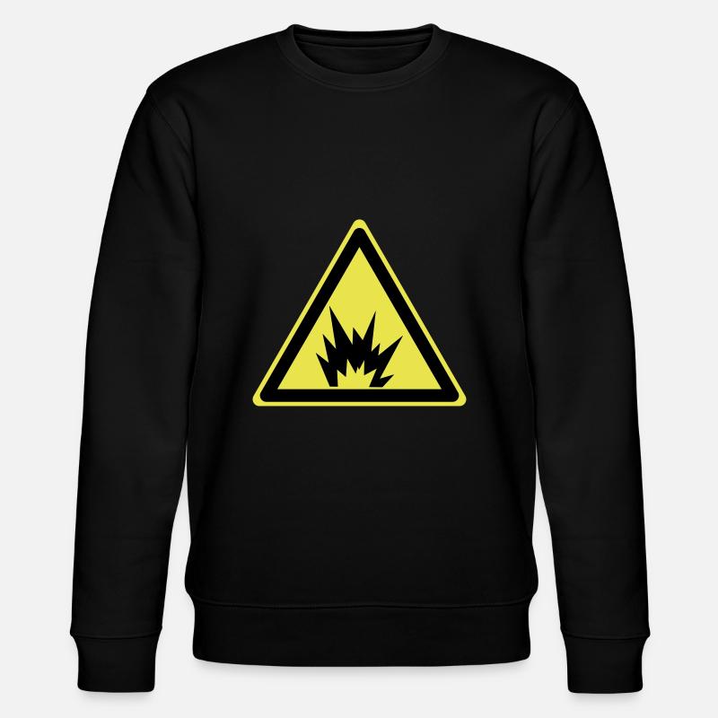 Attention explosive - Sweat bio CHANGER Stanley/Stella Unisexe - noir