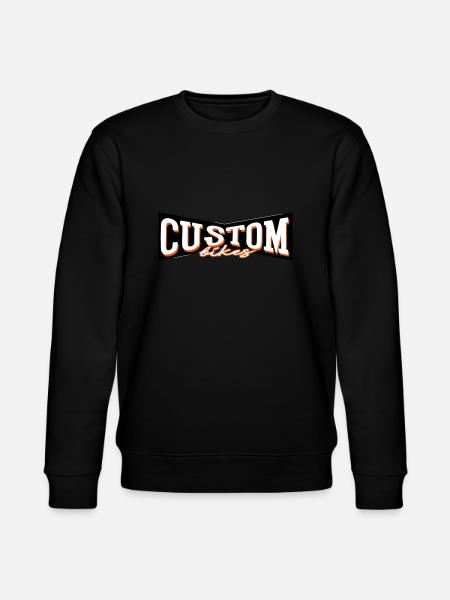 custom bikes - Stanley/Stella CHANGER Unisex Organic Sweatshirt - black
