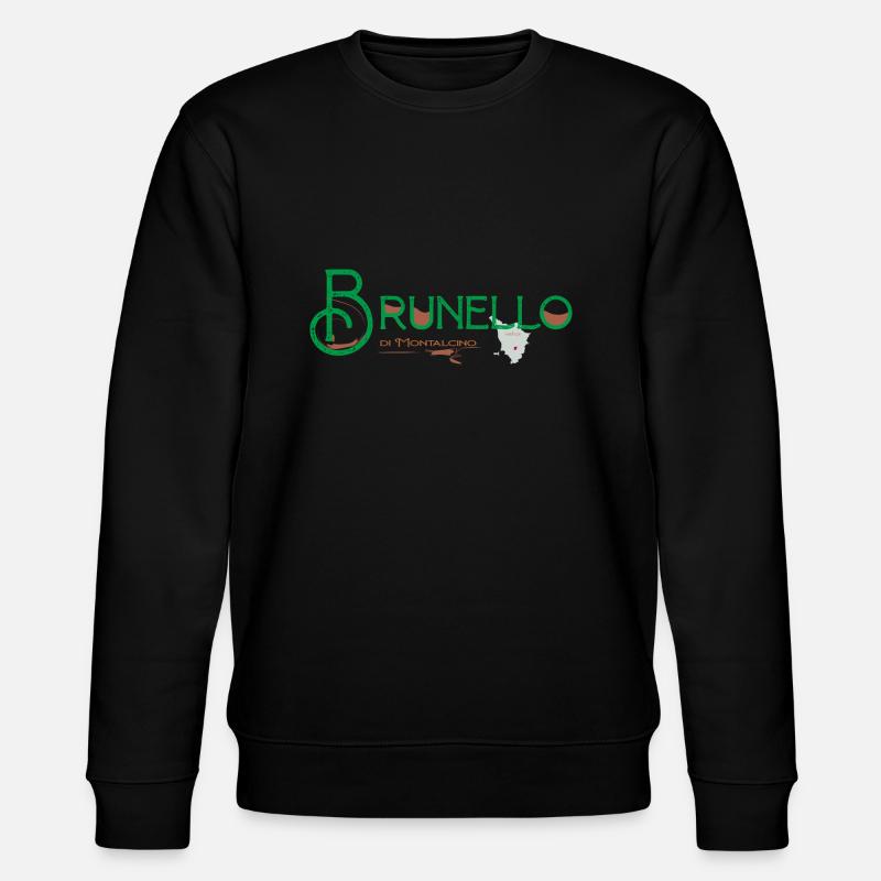Brunello Reg - Stanley/Stella Unisex Bio-Sweatshirt CHANGER  - Schwarz