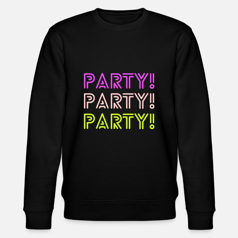 Partei! Partei! Partei! - Stanley/Stella Unisex Bio-Sweatshirt CHANGER  - Schwarz