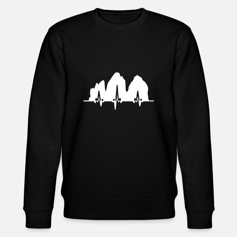 La passion des Trois Pics - Sweat bio CHANGER Stanley/Stella Unisexe - noir