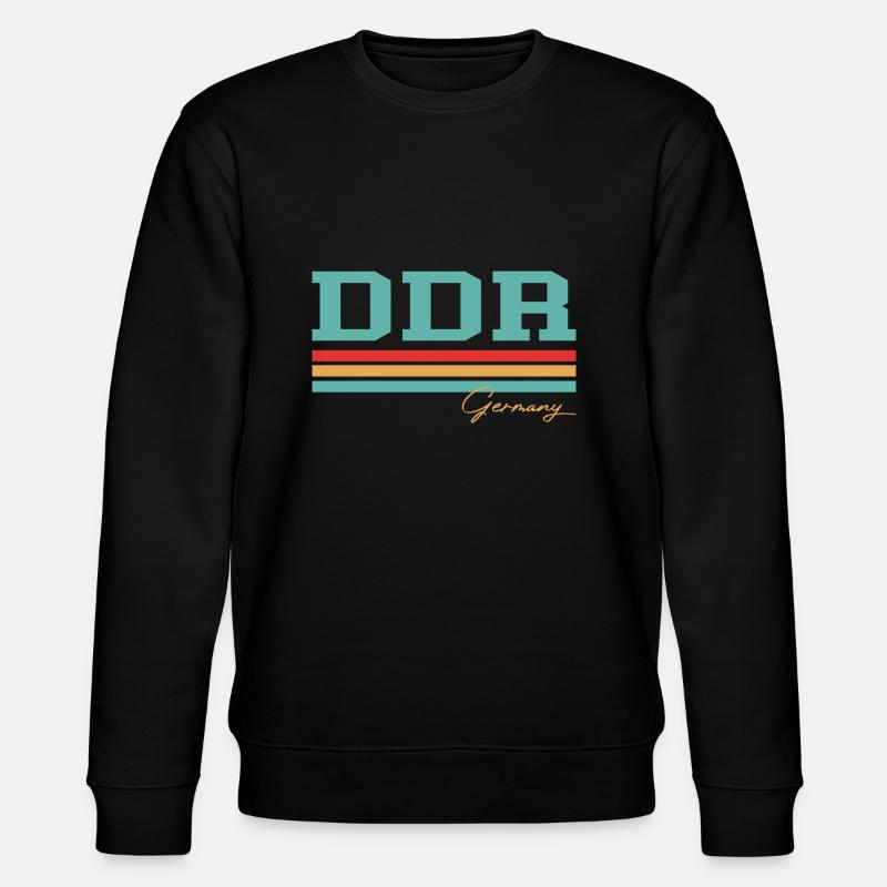 RDA Allemagne de l’Est - Sweat bio CHANGER Stanley/Stella Unisexe - noir