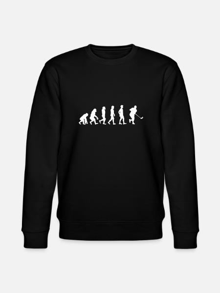 Floorball evolution - Stanley/Stella CHANGER Unisex Organic Sweatshirt - black