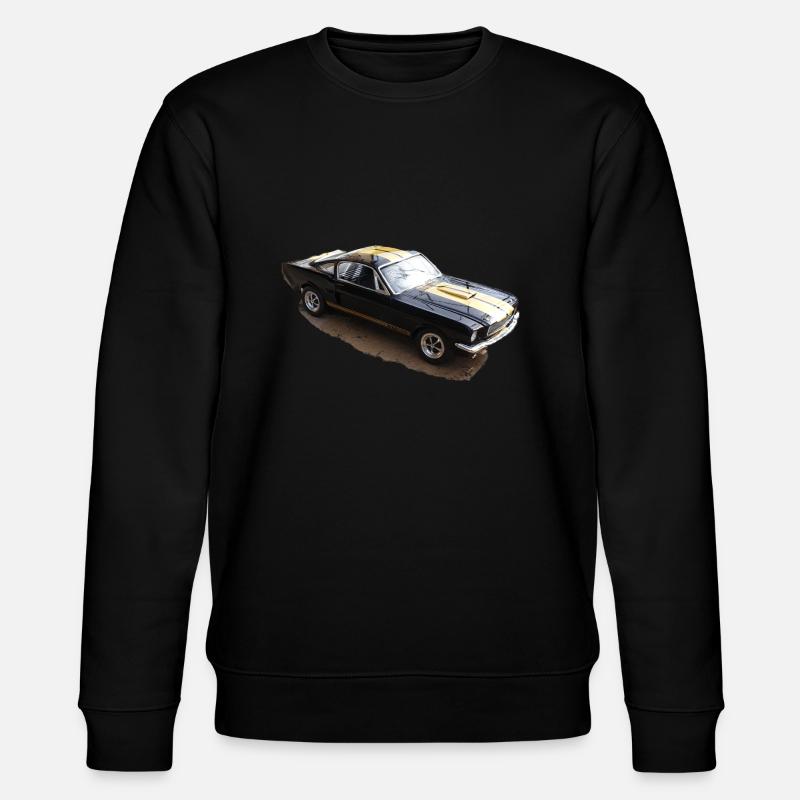 Oldtimer auto - Stanley/Stella CHANGER Unisex Organic Sweatshirt - black