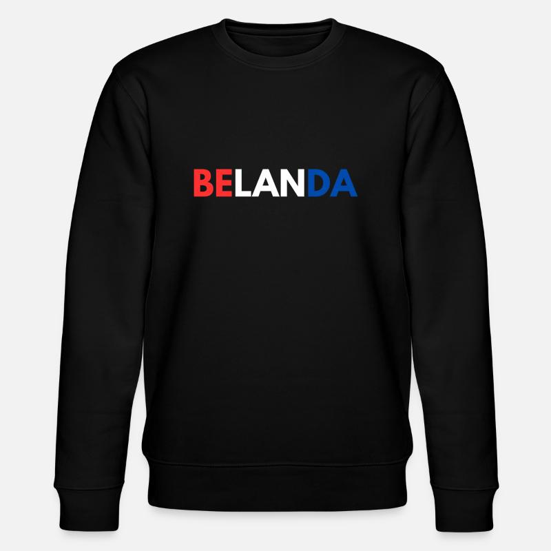 INDONET Belanda - Sweat bio CHANGER Stanley/Stella Unisexe - noir