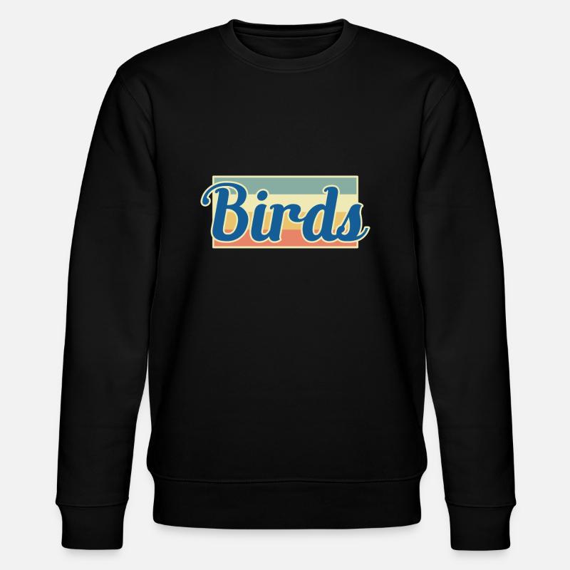 Oiseaux oiseaux - Sweat bio CHANGER Stanley/Stella Unisexe - noir