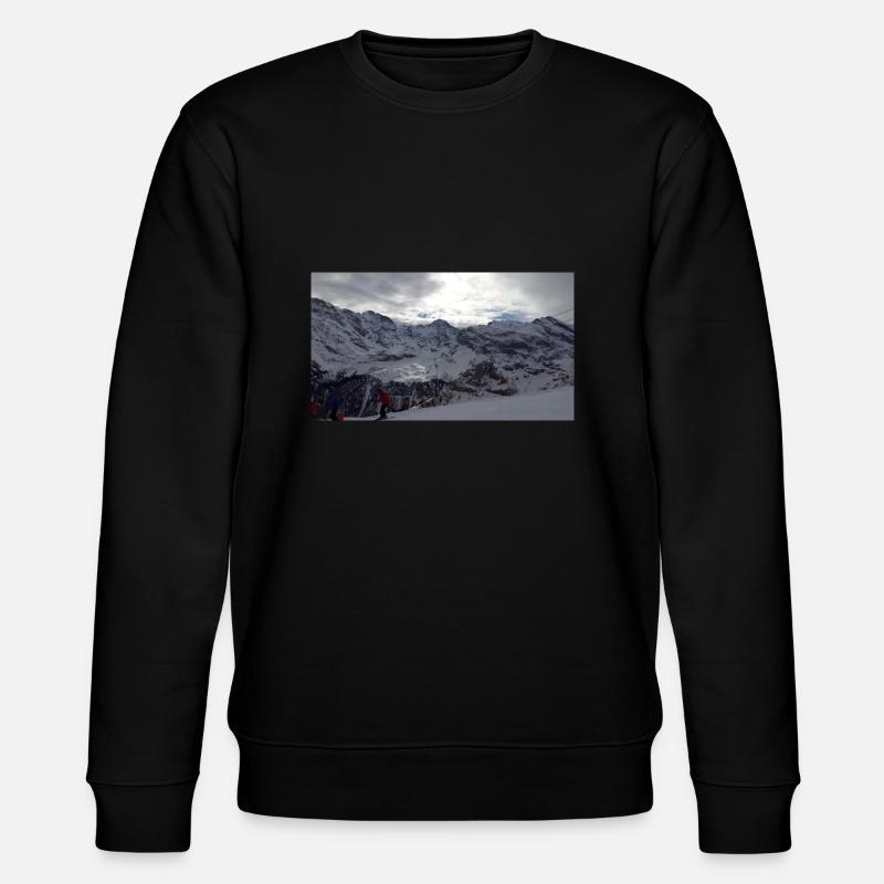 Alpen - Stanley/Stella Unisex Bio-Sweatshirt CHANGER  - Schwarz