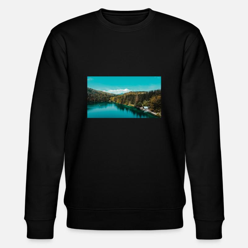 Fusine - Stanley/Stella Unisex Bio-Sweatshirt CHANGER  - Schwarz
