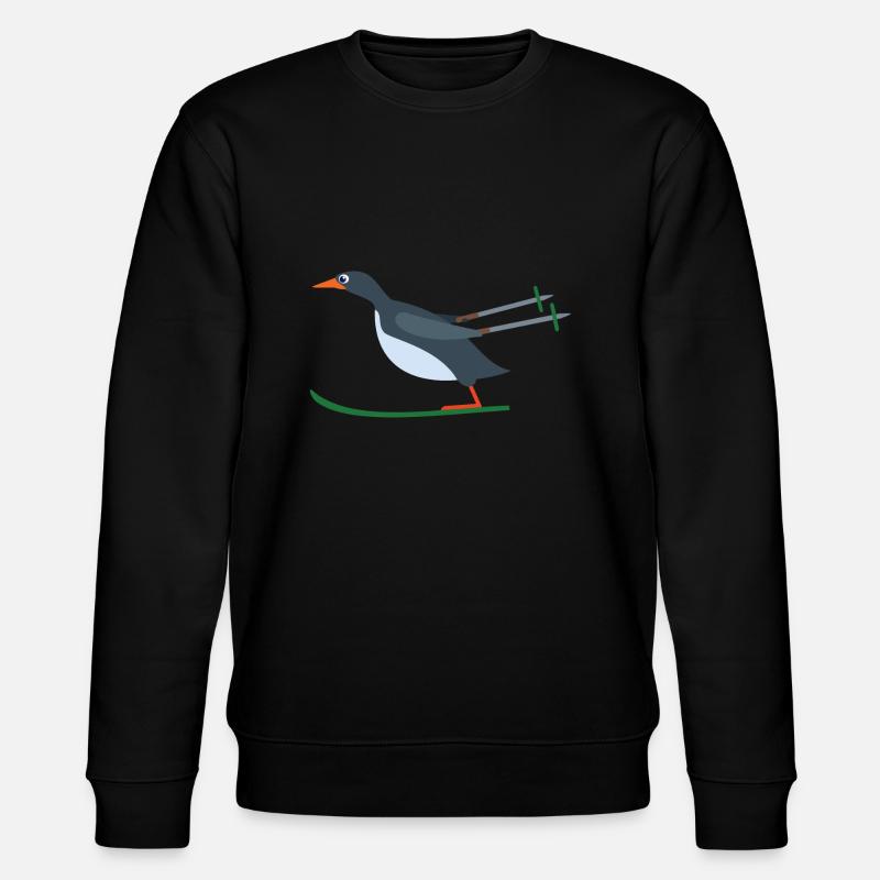 Pingouin Ski - Sweat bio CHANGER Stanley/Stella Unisexe - noir