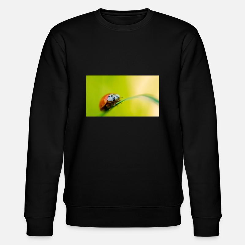 ladybug - Stanley/Stella CHANGER Unisex Organic Sweatshirt - black
