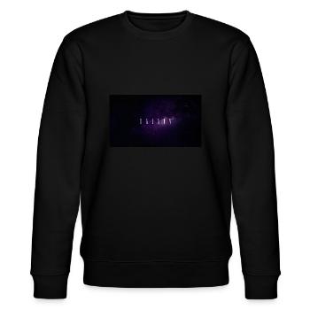 Galaxy - Stanley/Stella Unisex Bio-Sweatshirt CHANGER  - Schwarz - Vorne - Nik (191cm) & Marisol (170cm)
