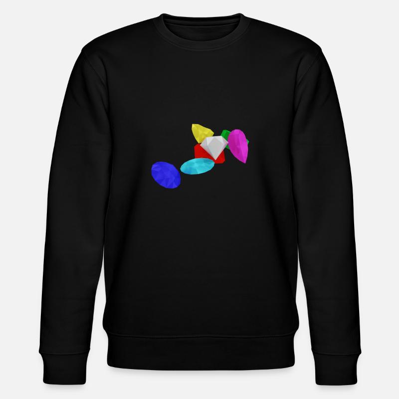Pierres précieuses - Sweat bio CHANGER Stanley/Stella Unisexe - noir