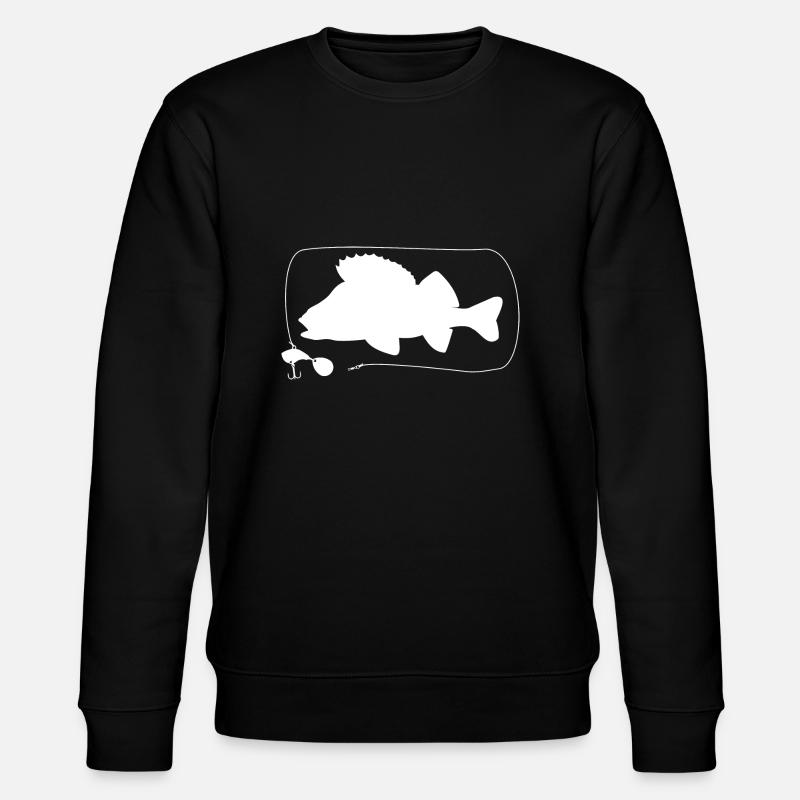 Perchoir avec jig spinner - Sweat bio CHANGER Stanley/Stella Unisexe - noir