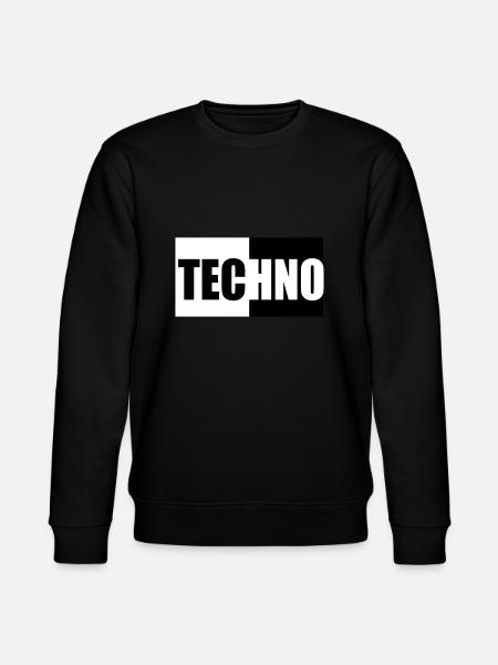 Techno - Stanley/Stella Unisex Bio-Sweatshirt CHANGER - Schwarz