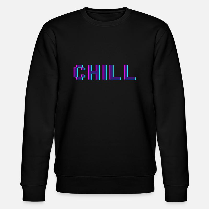 Chill - Stanley/Stella Unisex Bio-Sweatshirt CHANGER  - Schwarz