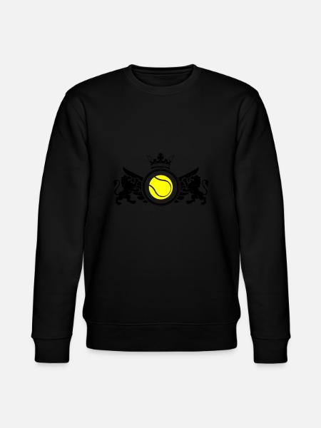 Tennis Crest - Stanley/Stella CHANGER Unisex Organic Sweatshirt - black