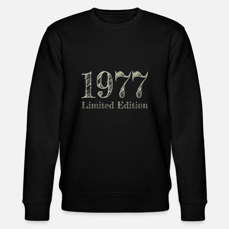 1977 - Stanley/Stella Unisex Bio-Sweatshirt CHANGER  - Schwarz