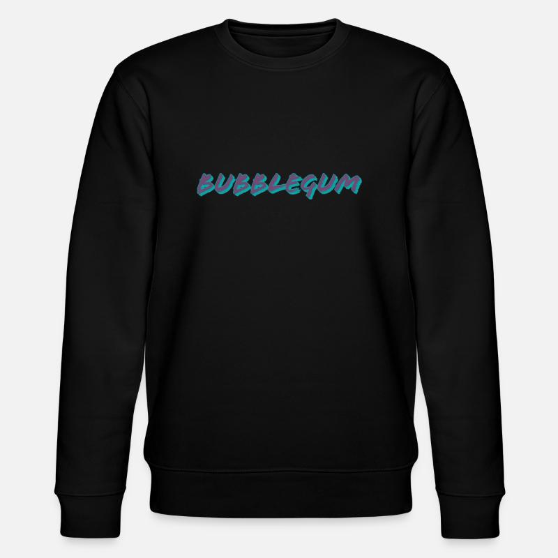 Bubblegum - Stanley/Stella Unisex Bio-Sweatshirt CHANGER  - Schwarz