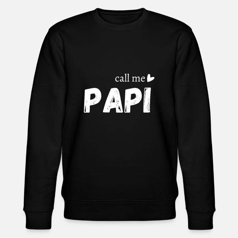 Nenn mich Opa - Stanley/Stella Unisex Bio-Sweatshirt CHANGER  - Schwarz