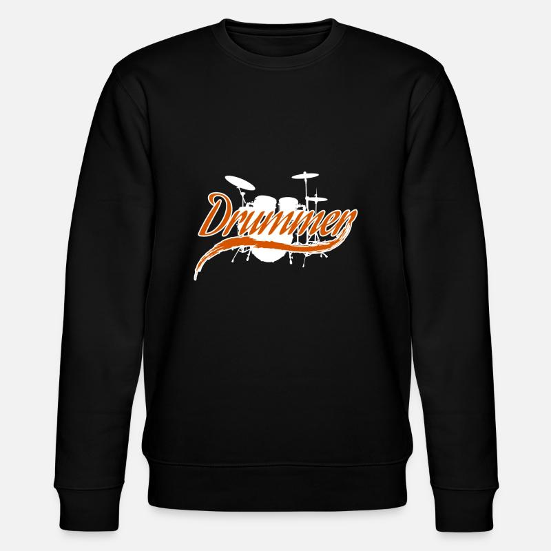 batterie - Sweat bio CHANGER Stanley/Stella Unisexe - noir