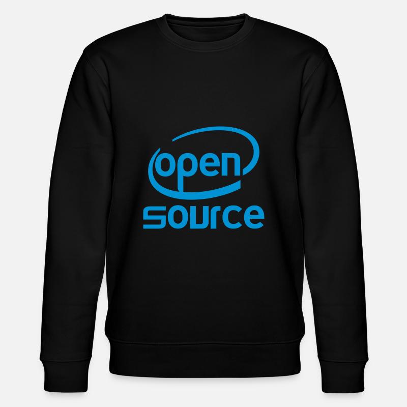 Open Source Intel - Stanley/Stella Unisex Bio-Sweatshirt CHANGER  - Schwarz