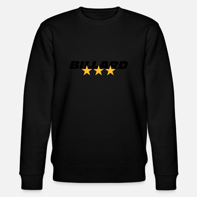 Billard - Stanley/Stella CHANGER Unisex Organic Sweatshirt - black