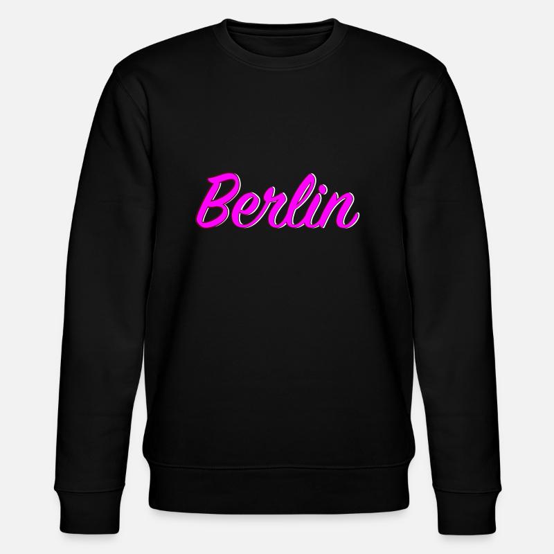 Berlin - Sweat bio CHANGER Stanley/Stella Unisexe - noir