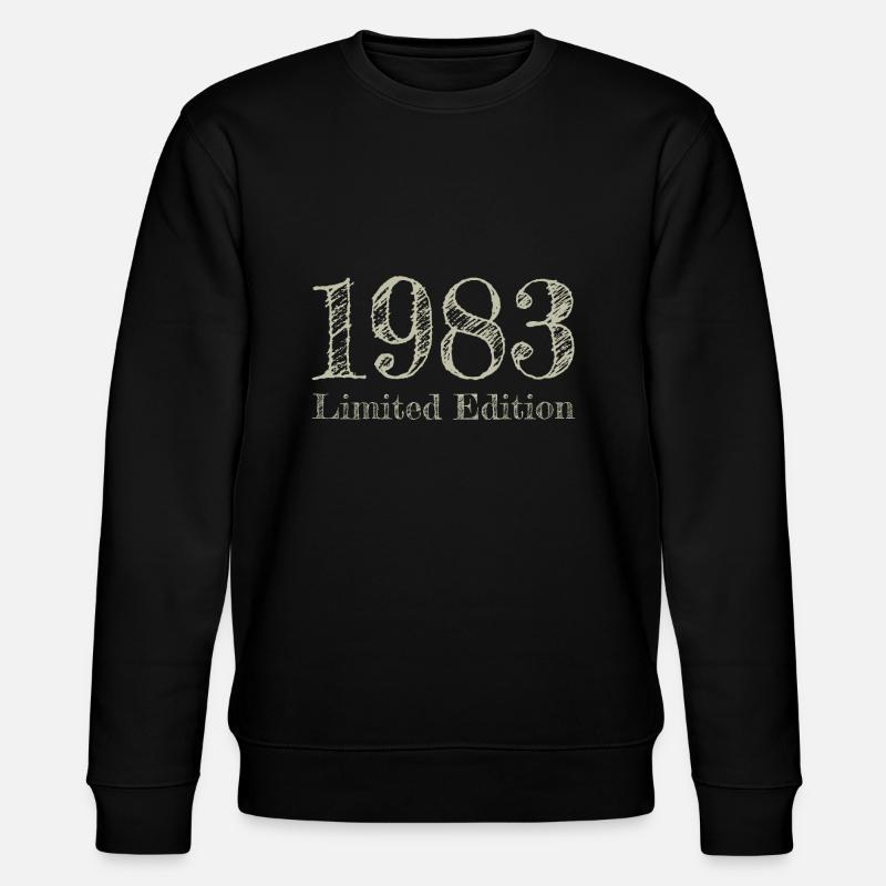 1983 - Stanley/Stella Unisex Bio-Sweatshirt CHANGER  - Schwarz