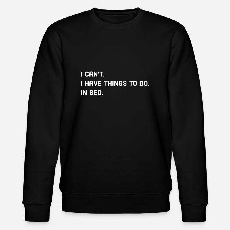 Sommeil au lit Dire - Sweat bio CHANGER Stanley/Stella Unisexe - noir