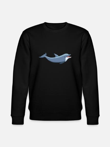 Meerestiere - Stanley/Stella Unisex Bio-Sweatshirt CHANGER - Schwarz