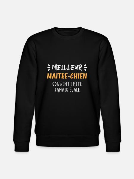 Maitre chien - Sweat bio CHANGER Stanley/Stella Unisexe - noir