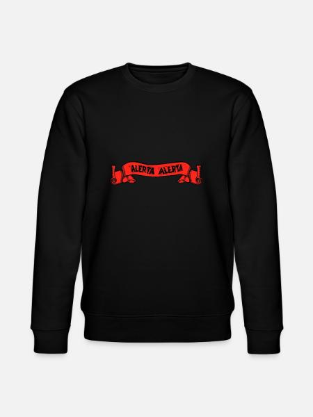 ALERTA ALERTA - Stanley/Stella Unisex Bio-Sweatshirt CHANGER - Schwarz