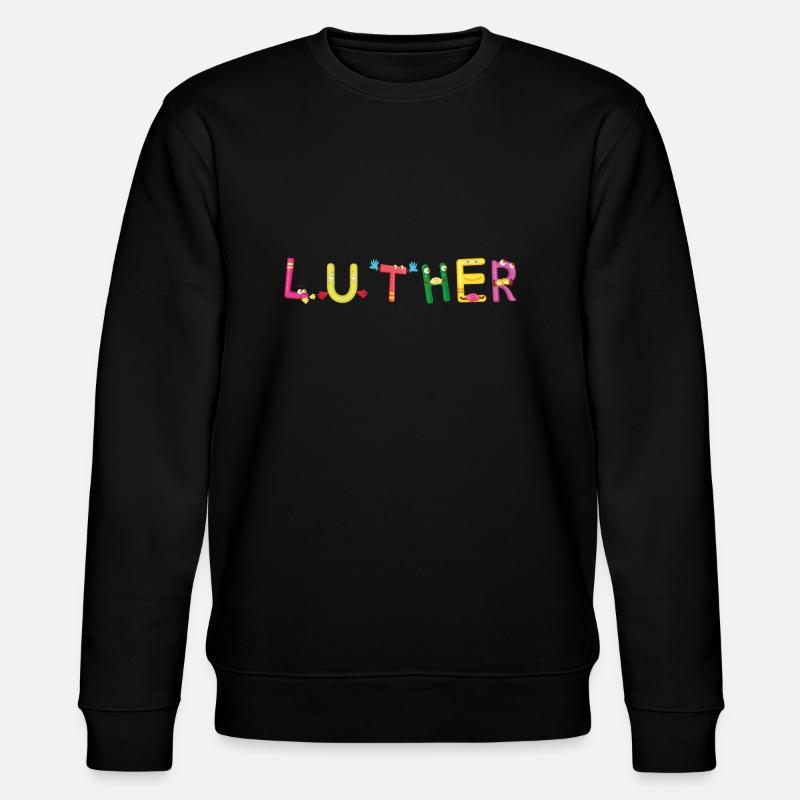 Luther - Stanley/Stella Unisex Bio-Sweatshirt CHANGER  - Schwarz