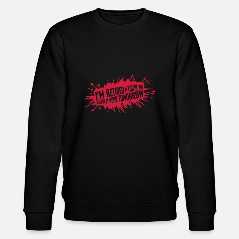 Amusez-vous au travail - Sweat bio CHANGER Stanley/Stella Unisexe - noir