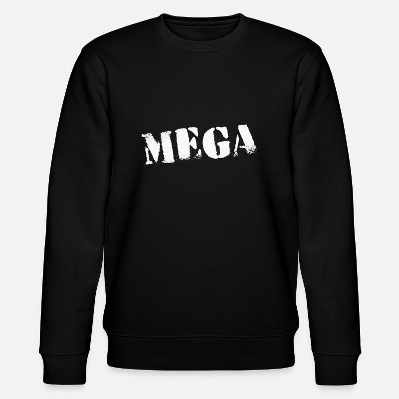 MEGA - Stanley/Stella Unisex Bio-Sweatshirt CHANGER  - Schwarz