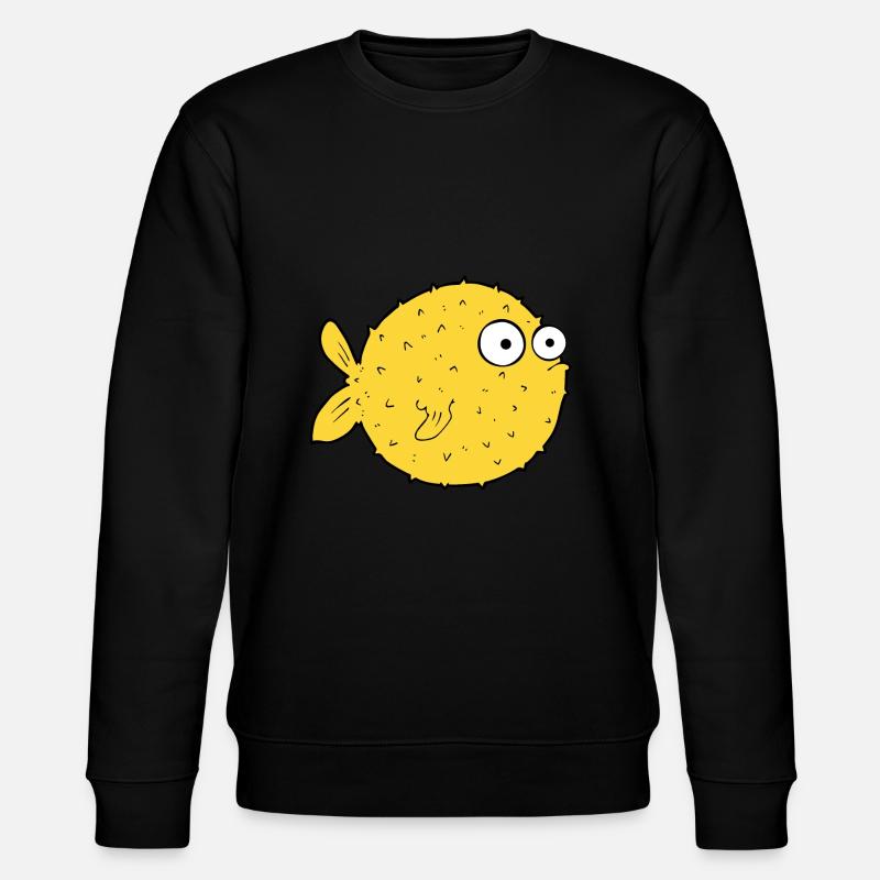 Poisson-globe étouffé - Sweat bio CHANGER Stanley/Stella Unisexe - noir